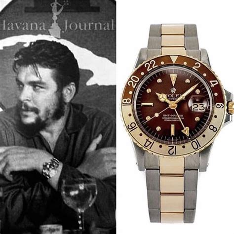 el che e i rolex|Che Guevara Rolex GMT.